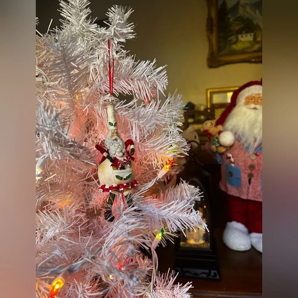 ❤️ 11” Santa Clause Gingerbread Man Christmas Ornament
